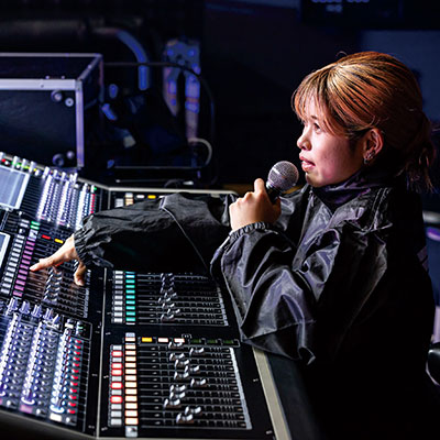 PA音響コース 授業イメージ