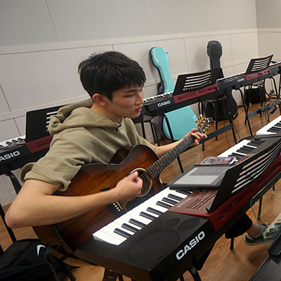 シンガーソングライターコース 授業イメージ
