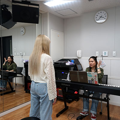 ヴォーカルコース 授業イメージ