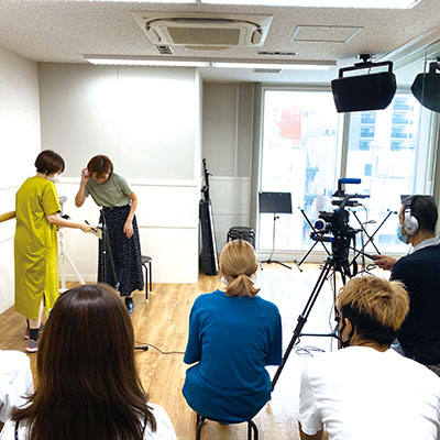 声優/俳優コース 授業イメージ